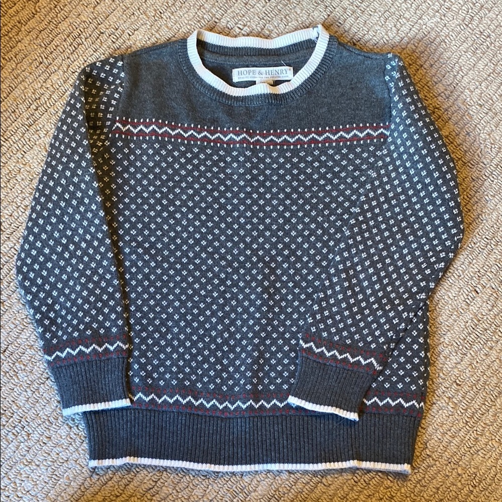 Hope and Henry Boy’s Sweater XS